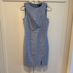 Banana Republic Light Blue Mini Sheath Dress